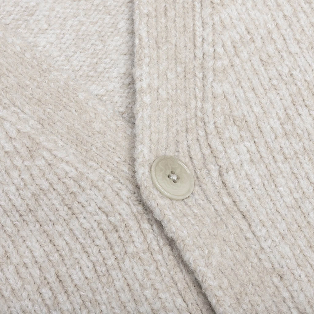 Acne Studios Wool Blend Cardigan - Light Taupe 5 Acne Studios Wool Blend Cardigan - Light Taupe - Image 3