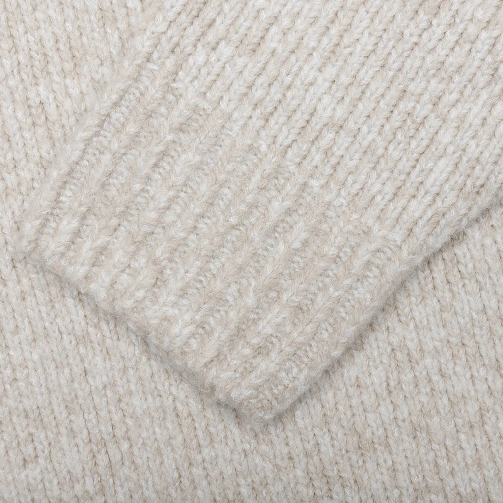 Acne Studios Wool Blend Cardigan - Light Taupe 6 Acne Studios Wool Blend Cardigan - Light Taupe - Image 4