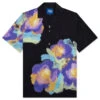 Awake Bouquet Camp Shirt - Black Floral