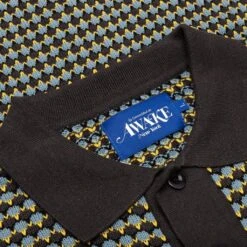 Knit Crochet S/S Button Down - Brown/Multi 10 Knit Crochet S/S Button Down - Brown/Multi -Bapejackets Shop Awake NY Knit Crochet S S Button Down Brown Multi AWK SP23 KN006 BRO 05 31 23 Feature KN 6