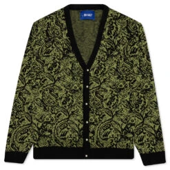 Awake Paisley Cardigan - Black