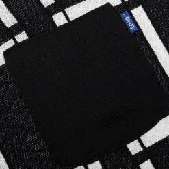 Awake Windowpane Short Sleeve Cardigan - Black/White 8 Awake Windowpane Short Sleeve Cardigan - Black/White -Bapejackets Shop Awake Windowpane Short Sleeve Cardigan Black White AWK SP22 SW003 BLK 07 25 22 Feature NIKKA 2