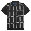 Awake Windowpane Short Sleeve Cardigan - Black/White -Bapejackets Shop Awake Windowpane Short Sleeve Cardigan Black White AWK SP22 SW003 BLK 07 25 22 Feature NIKKA JM