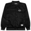 Baseball Jacket - Black 1 Baseball Jacket - Black -Bapejackets Shop Baseball Jacket Black 232TSNH JKM02 BLK 08 22 23 Feature JP