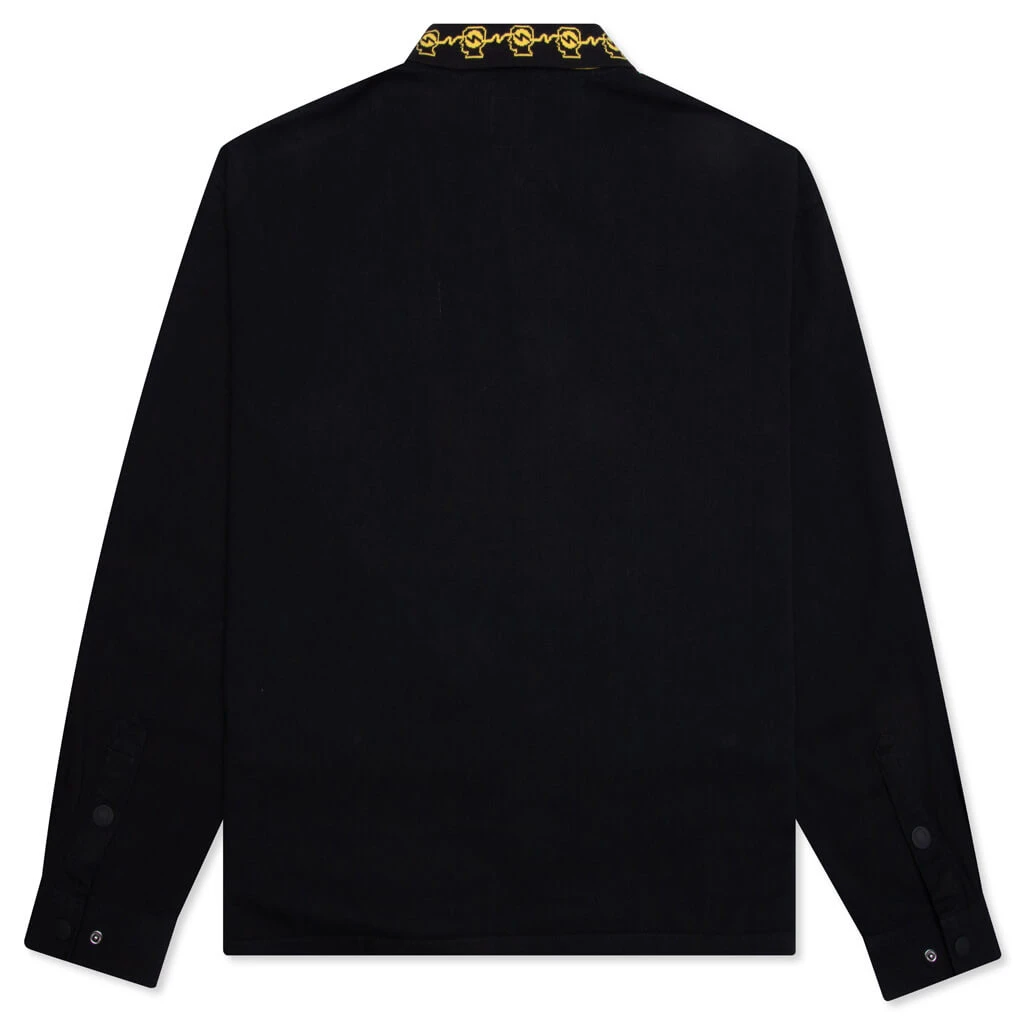 Cow Cabana Shirt - Black 4 Cow Cabana Shirt - Black - Image 2