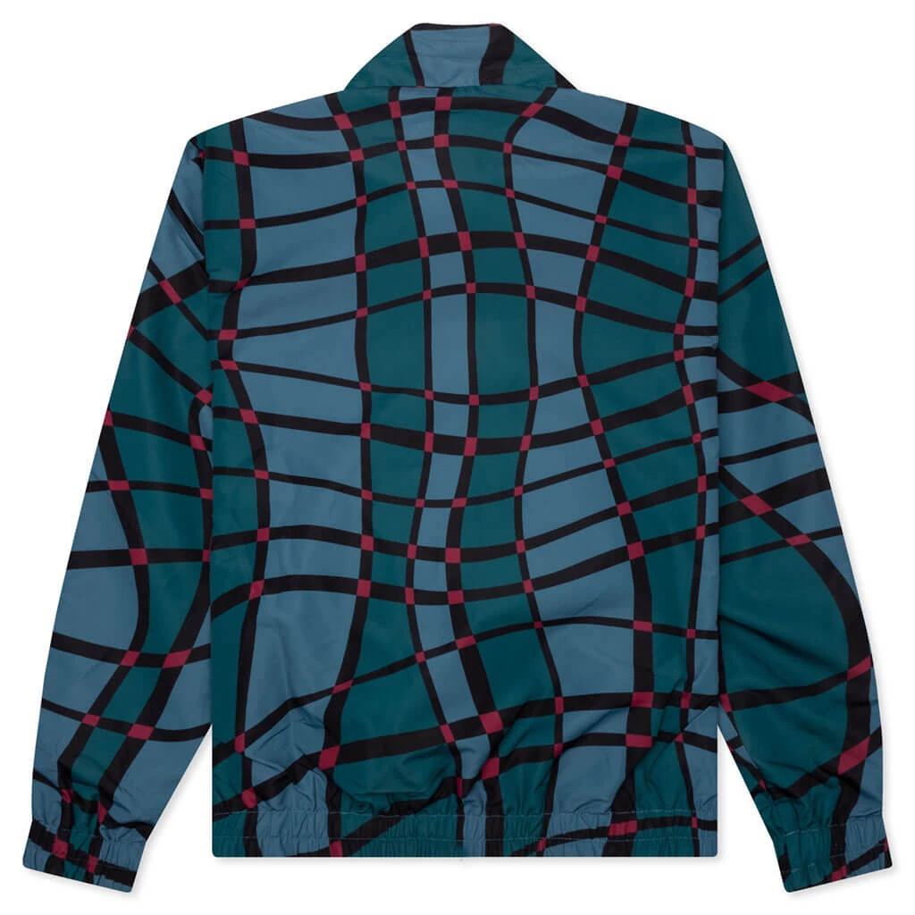 Squared Waves Pattern Track Top - Multi Check 4 Squared Waves Pattern Track Top - Multi Check - Image 2