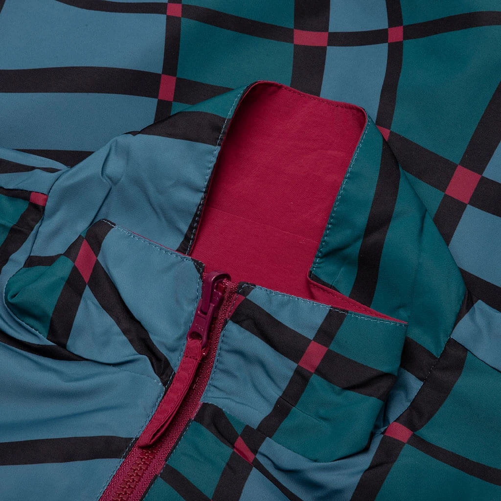 Squared Waves Pattern Track Top - Multi Check 7 Squared Waves Pattern Track Top - Multi Check - Image 5