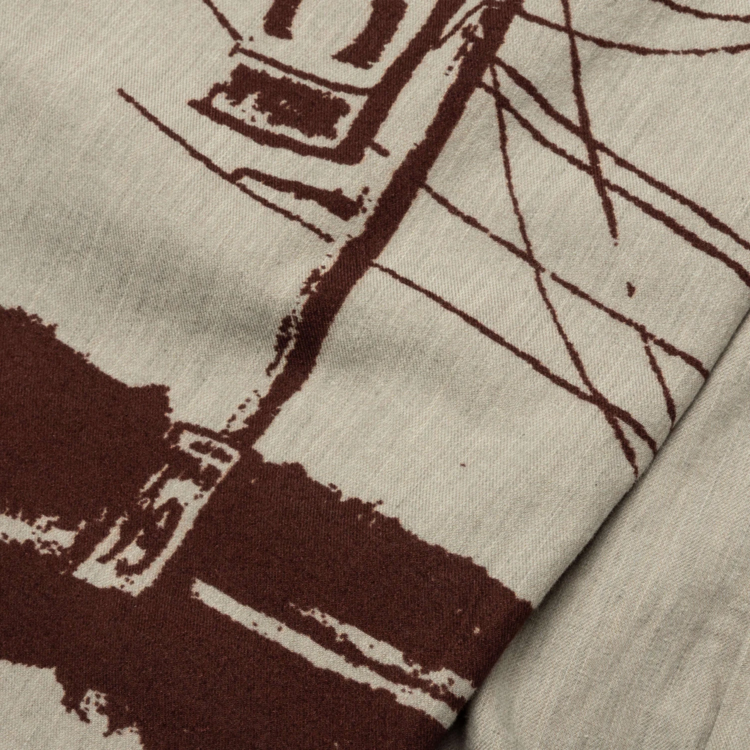 One Of These Days X Woolrich Chamois Printed Shirt - Canvas 8 One Of These Days X Woolrich Chamois Printed Shirt - Canvas - Image 6