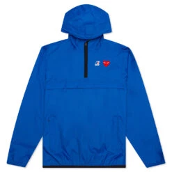 Comme Des Garcons PLAY X K-Way Le Vrai 3.0 Leon Jacket - Blue
