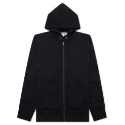 Comme Des Garcons PLAY X The Artist Invader Full-Zip Hoodie - Black