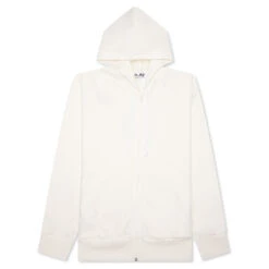 Comme Des Garcons PLAY X The Artist Invader Full-Zip Hoodie - Off-White