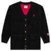 Heart Cardigan - Black -Bapejackets Shop Emotionally Unavailable Heart Cardigan Black EU FW22 CRD 02 12 02 22 Feature DV MG