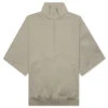 3/4 Half Zip - Seal -Bapejackets Shop Fear Of God Essentials 3 4 Half Zip Seal 192BT224313F 06 10 23 Feature KN MG