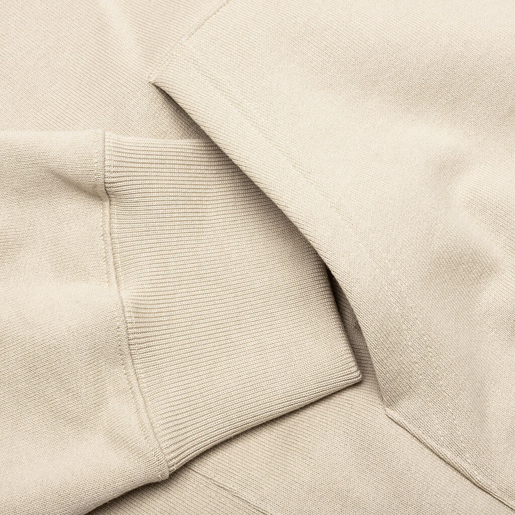 Logo Print Hoodie - Beige 6 Logo Print Hoodie - Beige - Image 4