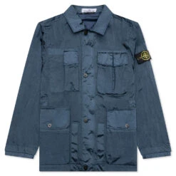 Stone Island Field Jacket - Avio Blue