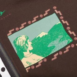 Spiritual Hoodie - Black/Brown 11 Spiritual Hoodie - Black/Brown -Bapejackets Shop Jungles Spiritual Hoodie Black Brown H SH BB 02 27 23 Feature VR 7