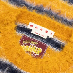 Marni Roundneck Sweater - Sunflower 9 Marni Roundneck Sweater - Sunflower -Bapejackets Shop Marni Roundneck Sweater Sunflower GCMG0161Q2 UFU121 RGY64 04 08 22 Feature