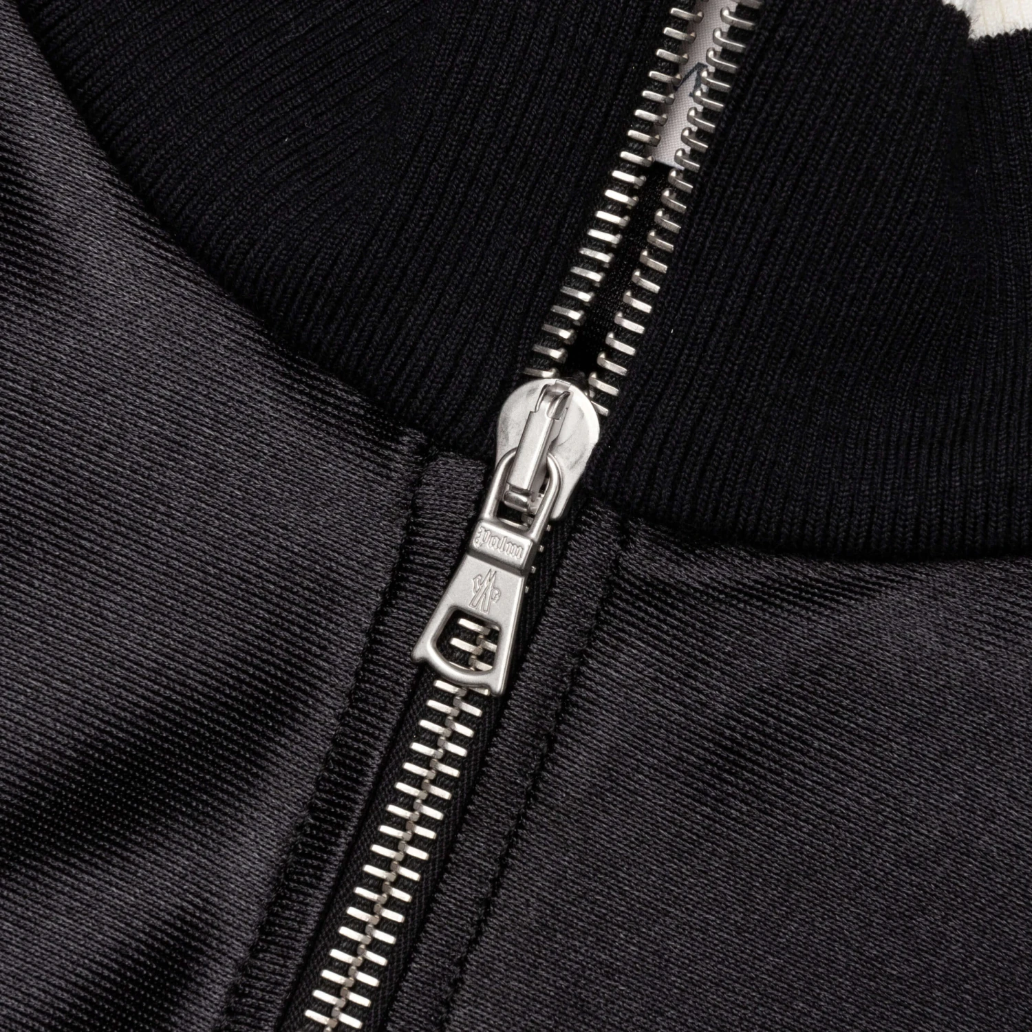 Moncler Genius X Palm Angels Shiny Zip-Up Sweatshirt - Black 5 Moncler Genius X Palm Angels Shiny Zip-Up Sweatshirt - Black - Image 3