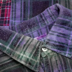 7 Cuts Tie Dye Wide Flannel Shirt - Assorted 9 7 Cuts Tie Dye Wide Flannel Shirt - Assorted -Bapejackets Shop Needles 7 Cuts Tie Dye Wide Flannel Shirt Assorted KP272 02 02 2022 01 5