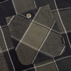 Nel Check / C-Shirt . LS - Khaki 8 Nel Check / C-Shirt . LS - Khaki -Bapejackets Shop Neighborhood Nel Check C Shirt . LS Khaki 221ARNH SHM01 KHA 04 06 22 Feature 4