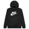 Nike Sportswear Club Fleece Graphic Pullover Hoodie - Black/White 2 Nike Sportswear Club Fleece Graphic Pullover Hoodie - Black/White -Bapejackets Shop Nike Sportswear Club Fleece Graphic Pullover Hoodie Black White BV2973 010 04 16 22 Feature