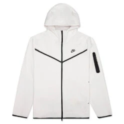 Nike Sportswear Tech Fleece Full Zip Up Hoodie - Phantom/Black