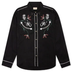 Nudie Jeans Stellan Ghost Town - Black