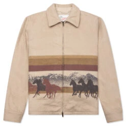 One Of These Days X Woolrich Overshirt With Zip - Canvas