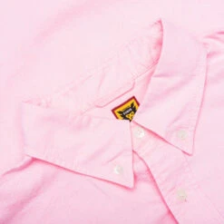 Oxford B.D L/S Shirt - Pink -Bapejackets Shop Oxford B.D L S Shirt Pink HM26SH001 PNK 08 21 23 Feature VR 10