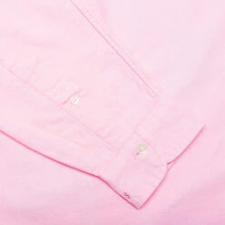 Oxford B.D L/S Shirt - Pink -Bapejackets Shop Oxford B.D L S Shirt Pink HM26SH001 PNK 08 21 23 Feature VR 9