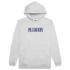 Pleasures Tickle Logo Hoodie - Heather Grey -Bapejackets Shop PLEASURES Tickle Logo Hoodie Heather Grey P22SP056 GREY 04 26 22 Feature