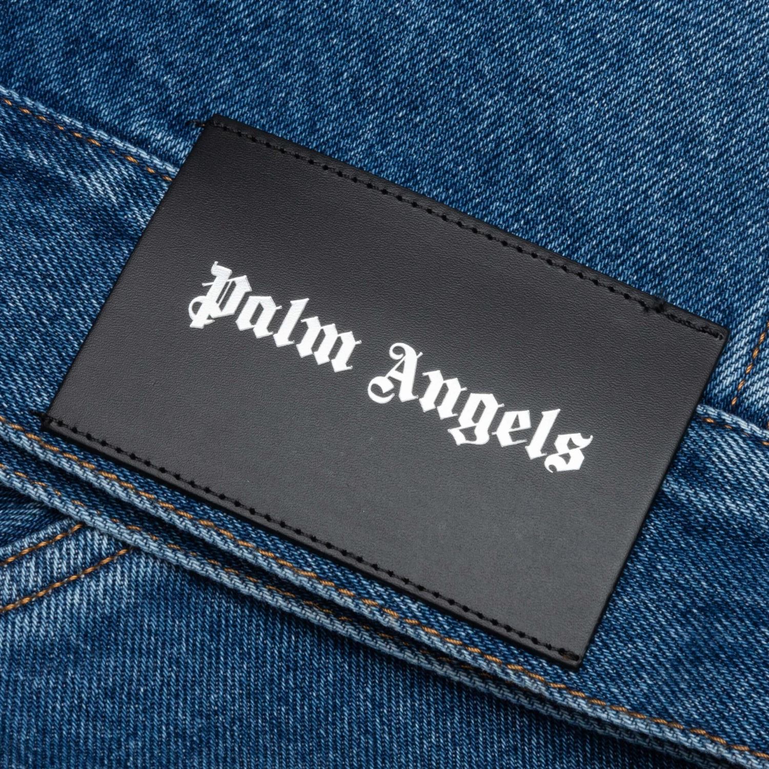 Palm Angels Indigo Track Denim Jacket - Light Blue 7 Palm Angels Indigo Track Denim Jacket - Light Blue - Image 5
