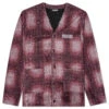 Pleasures Spray Cardigan - Red