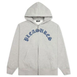 Pleasures Together Zip Hoodie - Grey
