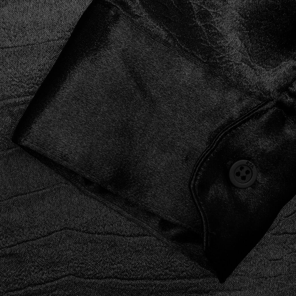 Malcom Shirt - Black Crocodile 6 Malcom Shirt - Black Crocodile - Image 4