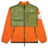 Fleece Jacket - Orange/Green 1 Fleece Jacket - Orange/Green -Bapejackets Shop ReadyMade Fleece Jacket Orange Green RE PO OR 00 00 110 12 24 2020 01