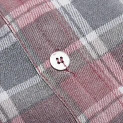 Rebuild By Flannel Shirt 7 Cuts Wide Shirt / Reflection - Faded Grey/Red -Bapejackets Shop Rebuild by Needles Flannel Shirt 7 Cuts Wide Shirt Reflection Faded Grey Red LQ308 MLT O S 002 12 06 22 Feature DV 8