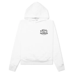 Amiri Records Wolf Hoodie - White