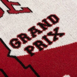 Rhude Grand Prix Cardigan - Creme/Black/Red -Bapejackets Shop Rhude Grand Prix Cardigan Creme Black Red RHSS22CA020375070507 04 02 22 Feature 10