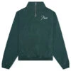 Rhude Quarter Zip - Hunter Green 2 Rhude Quarter Zip - Hunter Green -Bapejackets Shop Rhude Quarter Zip Hunter Green RHSS22SW110126210621 04 02 22 Feature