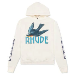 Rhude Tile Hoodie - Vintage White