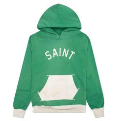 Hoodie - Green/Grey