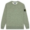 Stone Island Crewneck Knit Sweater - Sage Green