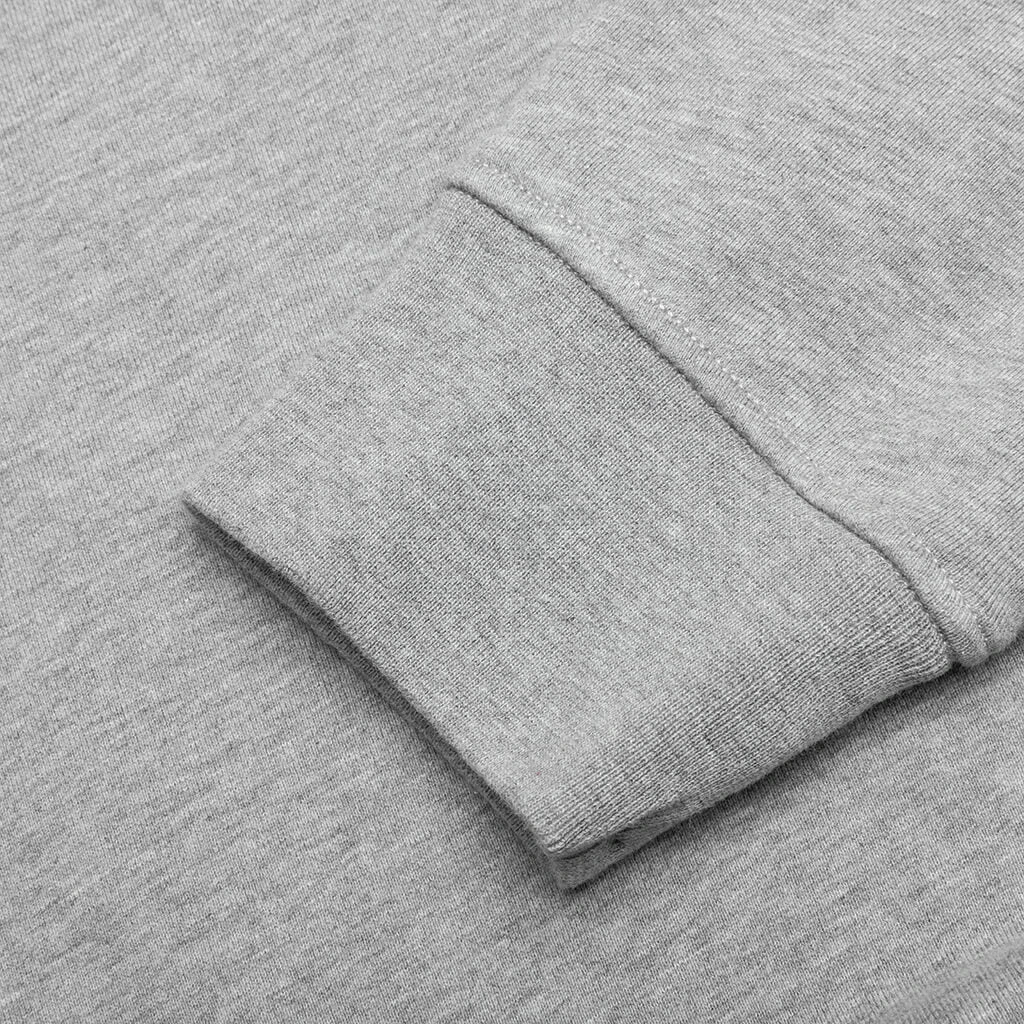 Stone Island Hooded Sweatshirt 64151 - Melange Grey 6 Stone Island Hooded Sweatshirt 64151 - Melange Grey - Image 4