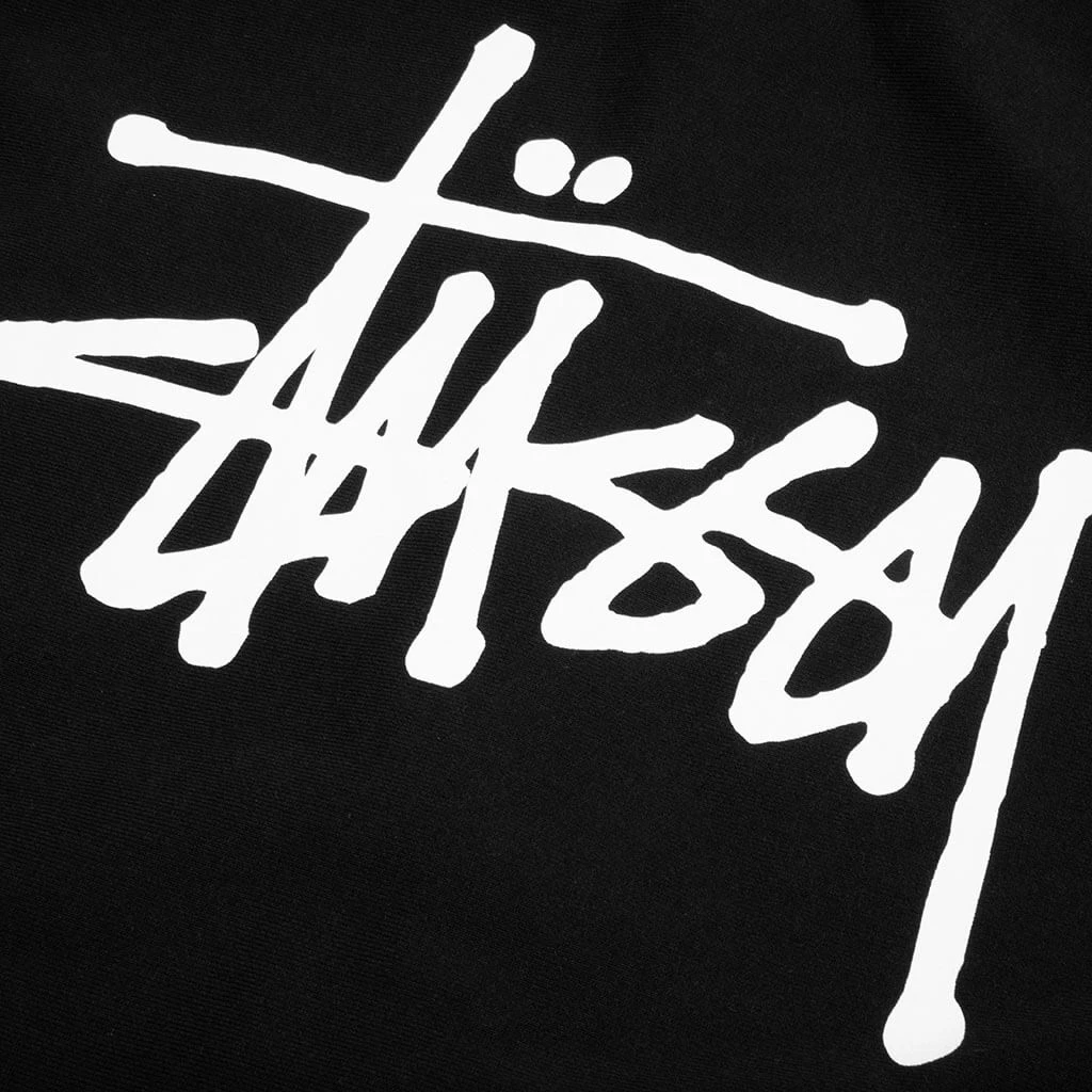 Basic Stussy Zip Hood - Black 7 Basic Stussy Zip Hood - Black - Image 5