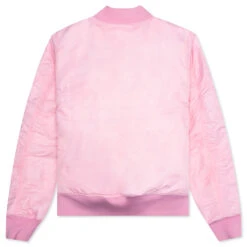 Stussy Dyed Nylon Bomber - Pink -Bapejackets Shop Stussy Dyed Nylon Bomber Pink 115618 PINK 02 10 23 Feature KN 11