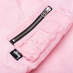 Stussy Dyed Nylon Bomber - Pink -Bapejackets Shop Stussy Dyed Nylon Bomber Pink 115618 PINK 02 10 23 Feature KN 13
