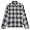 Stussy Paul Shadow Plaid Zip Shirt - Black 1 Stussy Paul Shadow Plaid Zip Shirt - Black -Bapejackets Shop Stussy Paul Shadow Plaid Zip Shirt Black 1110238 BLAC 06 28 22 Feature VR