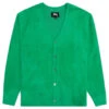 Stussy Shaggy Cardigan - Kelly Green 2 Stussy Shaggy Cardigan - Kelly Green -Bapejackets Shop Stussy Shaggy Cardigan Kelly Green 117094 KELL 11 18 22 Feature DV1 MG
