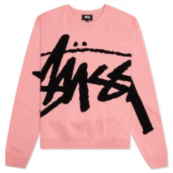 Stussy Stock Sweater - Pink